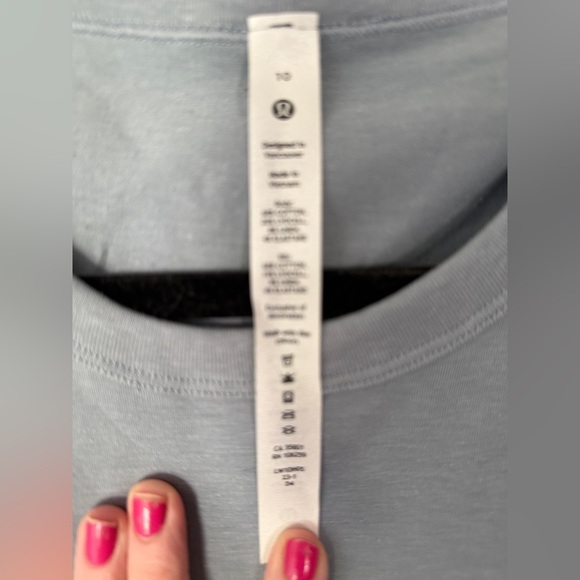 Lululemon Classic Cotton Light Blue Sleeveless Dress - Picture 5 of 6